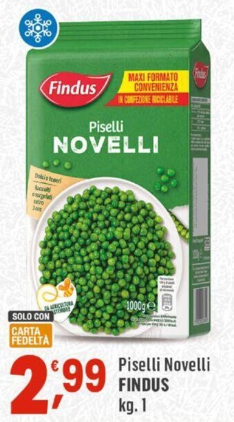 Piselli Novelli FINDUS kg.1