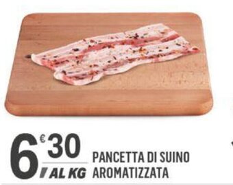 Supermercati Dok PANCETTA DI SUINO AROMATIZZATA offerta