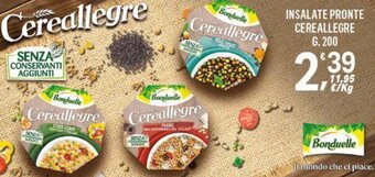 Supermercati Dok INSALATE PRONTE CEREALLEGRE G. 200 offerta