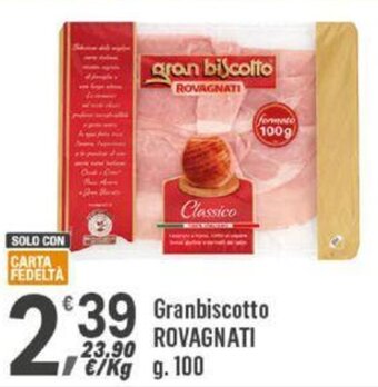 Supermercati Dok Granbiscotto ROVAGNATI g.100 offerta
