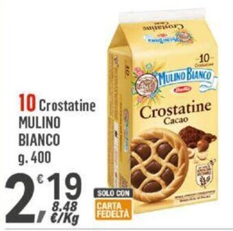 Supermercati Dok 10 Crostatine MULINO BIANCO g.400 offerta