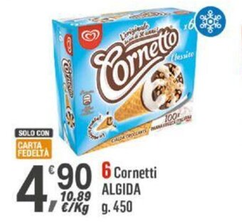 Supermercati Dok 6 Cornetti ALGIDA g.450 offerta