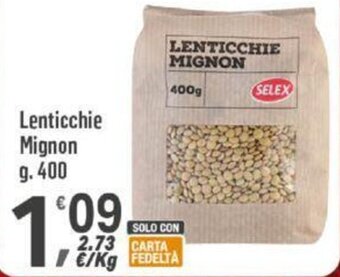 Supermercati Dok Lenticchie Mignon g.400 offerta