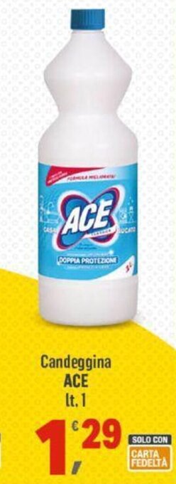 Supermercati Dok Candeggina ACE lt. 1 offerta