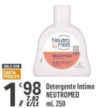 Supermercati Dok Detergente Intimo NEUTROMED ml.250 offerta