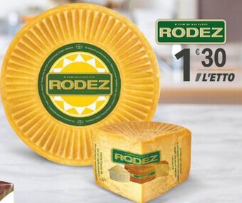Supermercati Dok FORMAGGIO RODEZ offerta