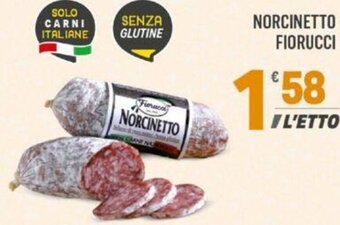 Supermercati Dok NORCINETTO FIORUCCI offerta