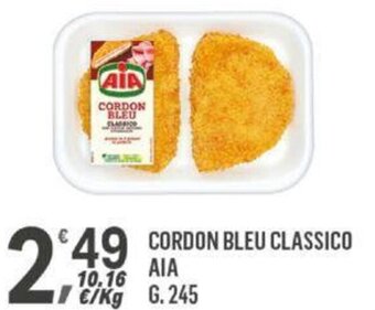 Supermercati Dok CORDON BLEU CLASSICO AIA g.245 offerta