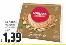 Loriana la piadina integrale