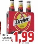 Paghi Poco Dreher birra offerta