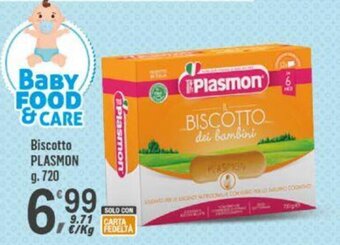 Supermercati Dok Biscotto PLASMON g.720 offerta