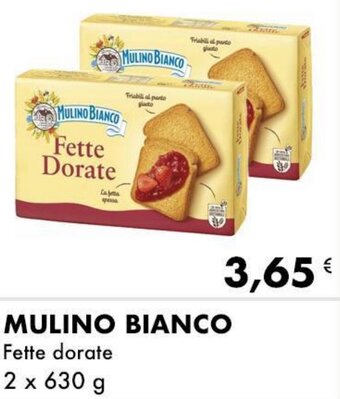 Iper Tosano MULINO BIANCO Fette dorate 2 x 630 g offerta