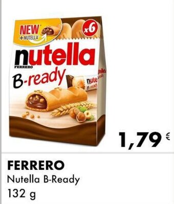 Iper Tosano FERRERO Nutella B-Ready 132 g offerta