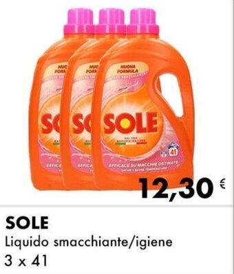 Iper Tosano SOLE Liquido smacchiante/igiene 3 x 41 offerta