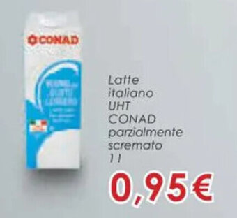 Conad Latte italiano UHT CONAD 1 l offerta