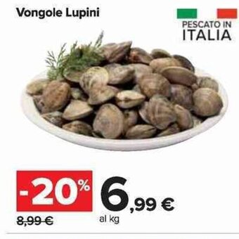 Carrefour Market Vongole Lupini offerta