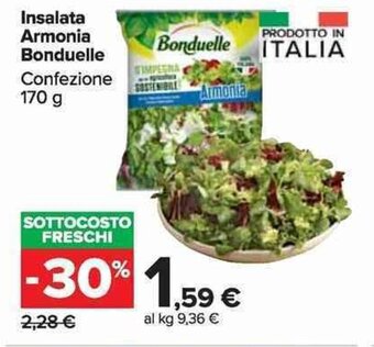 Carrefour Market Insalata Armonia Bonduelle 170 g offerta