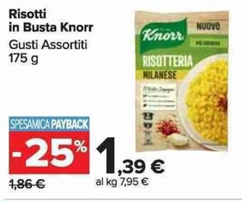 Risotti in Busta Knorr 175 g