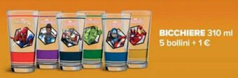 Carrefour Iper BICCHIERE 310 ml offerta