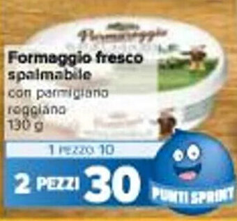 Carrefour Iper Formaggio fresco spalmabile 130 g offerta