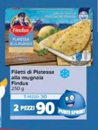 Carrefour Iper Filetti di Platessa alla mugnaia Findus 250 g offerta