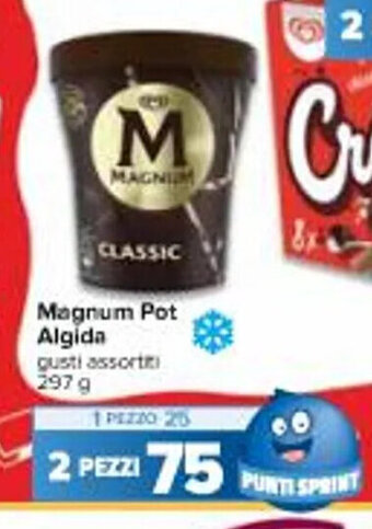 Carrefour Iper Magnum Pot Algida 297 g offerta