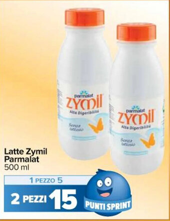 Latte Zymil Parmalat 500 ml