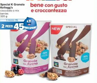Carrefour Iper Special K Granola Kellogg's 320 g offerta