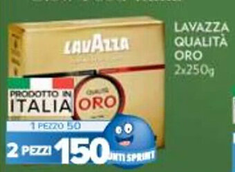 Carrefour Iper LAVAZZA QUALITÀ ORO 2 x 250 g offerta