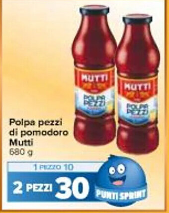 Polpa pezzi di pomodoro Mutti 680 g