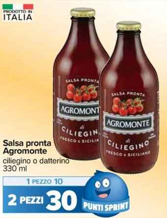 Salsa pronta Agromonte 330 ml