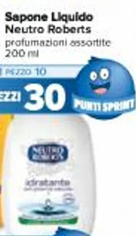 Carrefour Iper Sapone Liquido Neutro Roberts 200 ml offerta