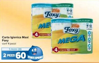 Carrefour Iper Carta Igienica Maxi offerta