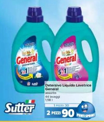 Carrefour Iper Detersivo Liquido Lavatrice General assortiti 44 lavagg 198 l offerta