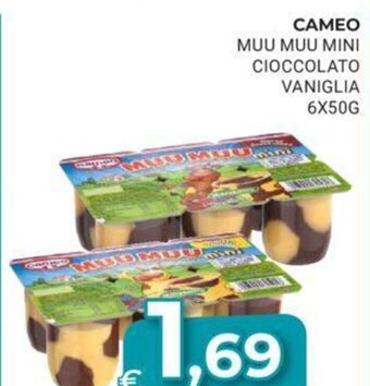 Eté CAMEO MUU MUU MINI CIOCCOLATO VANIGLIA 6X50G offerta