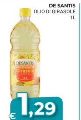 Eté DE SANTIS OLIO DI GIRASOLE 1 L offerta