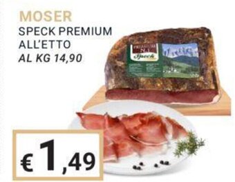 Eté MOSER SPECK PREMIUM ALL'ETTO offerta