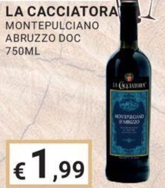 Eté LA CACCIATORA MONTEPULCIANO ABRUZZO DOC 750ML offerta