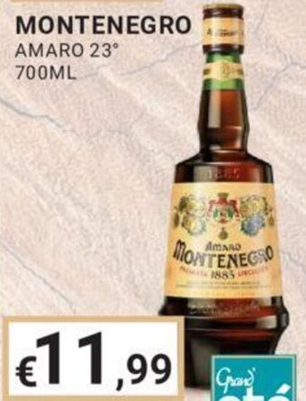Eté MONTENEGRO AMARO 23° 700ML offerta