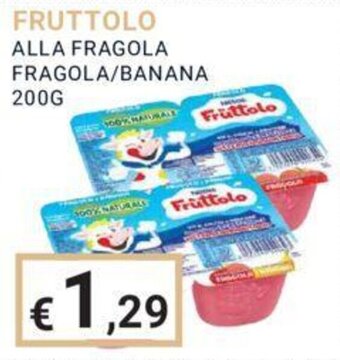 FRUTTOLO ALLA FRAGOLA FRAGOLA/BANANA 200 g
