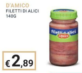 Eté D'AMICO FILETTI DI ALICI 140 g offerta