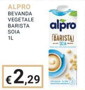 Eté ALPRO BEVANDA VEGETALE BARISTA SOIA 1 L offerta