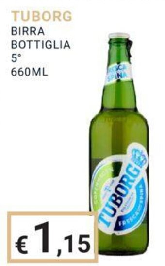 Eté TUBORG BIRRA BOTTIGLIA 660 ml offerta