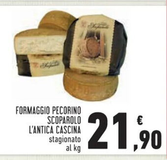Conad FORMAGGIO PECORINO SCOPAROLO L'ANTICA CASCINA offerta