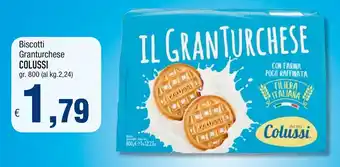 Famila Colussi Biscotti Granturchese 800gr offerta
