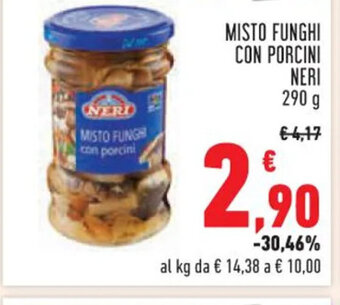 Conad MISTO FUNGHI CON PORCINI NERI 290 g offerta