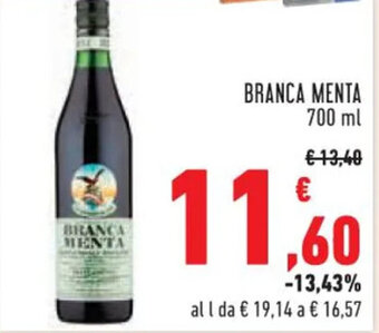 Conad BRANCA MENTA 700 ml offerta