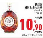 Conad BRANDY VECCHIA ROMAGNA 700 ml offerta