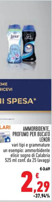 Conad AMMORBIDENTE, PROFUMO PER BUCATÓ LENOR offerta