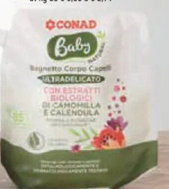 Conad OMOGENEIZZATO CONAD BABY conf. 80 g x 2 pezzi offerta